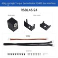 thumbnail image 1 of Motor 45KG.cm Aluminum Alloy High Precision High Torque Programmable 360 Magnetic Encoder RS485 Servo Motor, 1 of 5