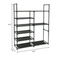 thumbnail image 5 of O'force 6 Tier Shoe Rack Non-Woven Fabric Shoe Tower Storage Organizer Cabinet, 5 of 6