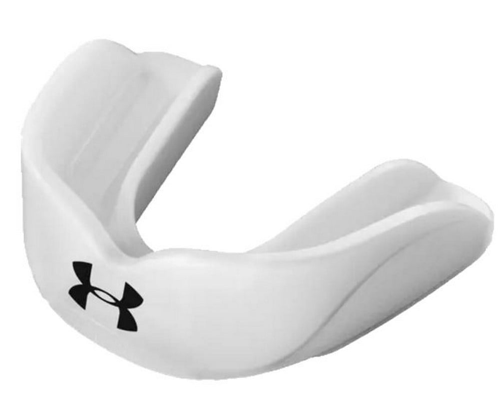 Under Armour ArmourFit Strapped Mouthguard Adult Fit 12 Neon Green for sale online 