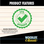 Clear, Woodlife Classic Exterior Wood Preservative-902, 1 qt