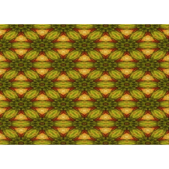 Ahgly Company Machine Washable Indoor Rectangle Transitional Dark Bronze Brown Area Rugs, 5' x 7'