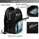 thumbnail image 4 of Fotbe Sunshine Cute Winged Cat Mochila con Estampado y Puerto USB para Hombre y Mujer, Mochila Antirrobo, Mochila de Viaje, Mochila Escolar, Mochila Universitaria, 4 of 7