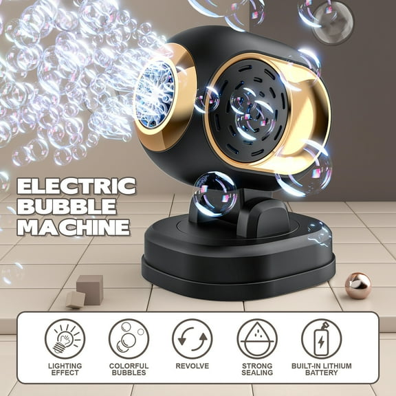 ToyKingdee Bubble Machine Durable Bubble Blower Machine Automatic Bubble Machines for Parties Wedding Birthday Summer Outdoor Indoor Beach Christmas Favors