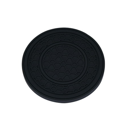 

Car Cup Coaster Mug Pad High Temperature Resistant Non-Slip Design Waterproof PVC Coaster Automotive Cup Mat Car Interior Accessories