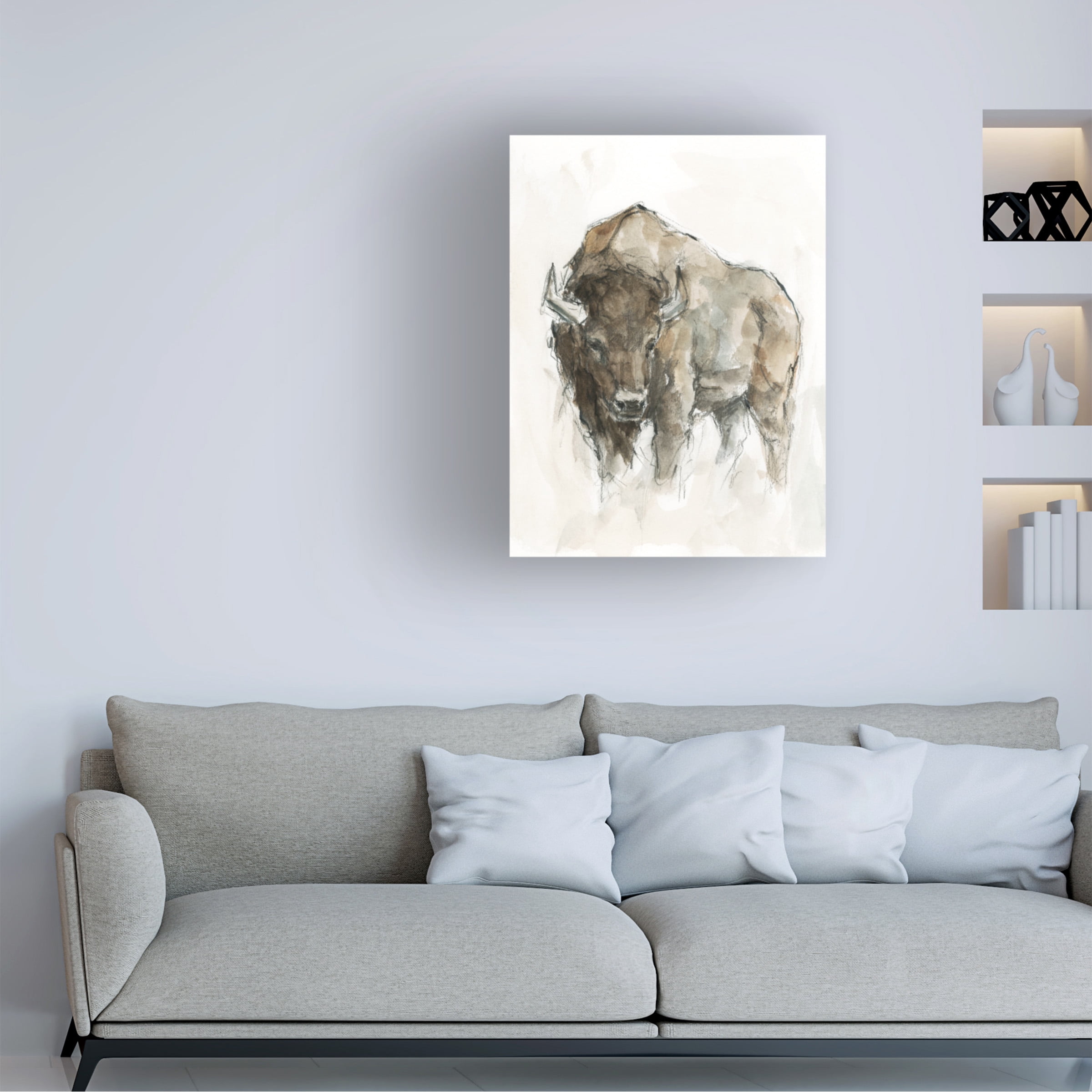 Ethan Harper ' Buffalo II' Canvas Art