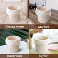 thumbnail image 4 of 1.2 Gallon 80 Counts Trash Bags, Bathroom Trash Can Bin Liners, Small Plastic Bags for home office kitchen, fit 5-6 Liter, 0.8-1.6 and 1-1.5 Gal, Clear, 4 of 6