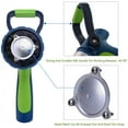 thumbnail image 3 of GREEN MOUNT New Patent Garden Hose Nozzle Heavy Duty Water Nozzle High Pressure Fireman Style Nozzle with Ergonomic Handle for Women and Children to Water Lawn and Garden, 3 of 6