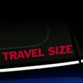 thumbnail image 1 of Travel Size - Vinyl Car Decal - Choose Color - [RED], 1 of 1
