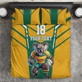 thumbnail image 2 of Ensemble de Literie Rugby Australie Personnalisé Mascotte Koala Style Sportif LT18, 2 of 7