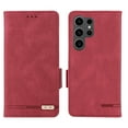 thumbnail image 2 of For Samsung Galaxy S25 Ultra Case,Premium PU Leather Wallet Case Flip Magnetic Clasp Cover with [RFID Blocking][Card Holder][Stand Function] Shockproof Protective For Samsung Galaxy S25 Ultra,Red, 2 of 9