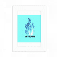 thumbnail image 1 of Cosc Space Blue Flame Meteor Desktop Photo Frame Picture Display Decoration Art Painting, 1 of 3