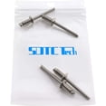 thumbnail image 3 of GHSDFBB Stainless Steel Blind Rivets 3/16"x1/4" (6-4) Open End Type Pop Rivet Grip Range 3/16-1/4 inch (50 pack), 3 of 4