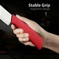 thumbnail image 5 of 4-Piece Ceramic Knife Set Kitchen Chefs Paring Knife with Cover 3" 4" 5" Utility Knife for Fruit Vegetable, 5 of 9