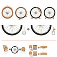 thumbnail image 4 of Lefu TPU Inner Tube For Road Mountain Gravel Bike Ultralight Inner Tube Replacement 45/65/85mm Valve Cycling Accessories, 4 of 7