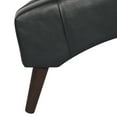 thumbnail image 5 of Classic Faux Leather Chaise Lounge, Button Tufted Leisure Couch Chair with Pillow for Living Room Bedroom, 5 of 14