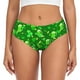 thumbnail image 1 of Fotbe St Patrick's Day2 Calzones Estampados para Mujer – Ropa Interior de Algodón, Cómoda, Suave y Elástica-Medium, 1 of 6