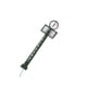 thumbnail image 1 of Inteprter Lámparas de reloj de ferrocarril, Material de Metal, poste de luz en miniatura, diseño de construcción de tren, luces de calle, decoraciones Artesanía Tipo3 Inteprter HA064507-03, 1 of 6