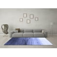thumbnail image 3 of Ahgly Company Indoor Rectangle Abstract Blue Contemporary Area Rugs, 3' x 5', 3 of 4
