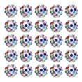 thumbnail image 1 of Unique Bargains 10mm Rhinestone Clay Beads, Pave Crystal Disco Rhinestone Bead for DIY Jewelry Making Bracelet Multicolor 50Pcs, 1 of 6