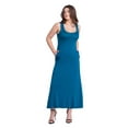 thumbnail image 4 of Scoop Neck Sleeveless Maxi Dress with Pockets, 4 of 11