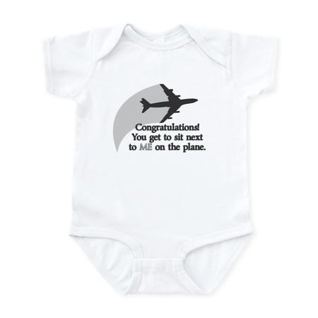 

CafePress - Airplane Ride Funny - Baby Light Bodysuit Size Newborn - 24 Months