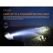 Fenix Lighting LR80R Lithium Ion 18000 Lumens Luminus SST70 LED Flashlight, Black