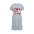 thumbnail image 5 of WJHWSX Nightgowns for Women,Womens Nightgown,Comfort Fit,Moisture Wicking,Printed,Dark Gray,XL(US:10), 5 of 5