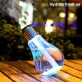 thumbnail image 3 of Bombilla Humidificador Aire Aceite Esencial 400ml LED Desktop Aroma Diffuser Humidificación Viaje Mistienda de viajes para el hogar Coche Tipo 2 Methold HA059186-02B, 3 of 7