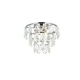 thumbnail image 3 of Ella 10 inch flush mount in chrome, 3 of 4