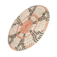 thumbnail image 4 of Manteles Individuales Tejidos Manteles Redondos de Paja Tejida Almohadillas de Aislamiento Térmico Alfombrillas de Paja Tejidas a Mano Resistentes Al Calor Decoración de Pared ANGGREK  Otros, 4 of 8