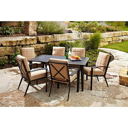Hometrends Urban Haven 7-Piece Dining Set, Box 1 of 2