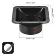 thumbnail image 1 of Bgsha Duct Connector Square Flange ABS Plastic for 100/150mm Dia Hose Check Valve, 1 of 9