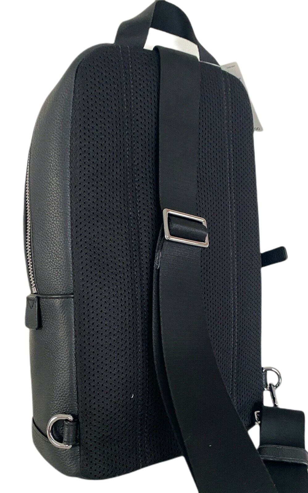Michael Kors Cooper Commuter Sling Pack Embossed Leather Backpack Michael Kors Men Cooper Signature Commuter Sling Backpack  main image 3
