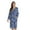 Celestial - Navy, variant on Dreamcrest Short Sleeve Flannel Duster Housecoat Women Sleepwear 9280-10449-XL (Celestial - Navy, Large)