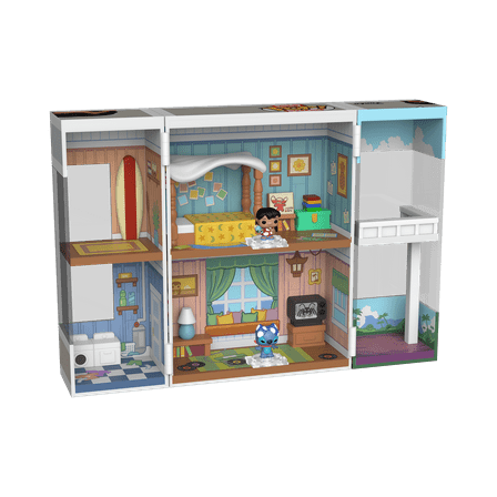 Funko Bitty POP! Box: Lilo & Stitch - Lilo's Home with Superhero Stitch and Lilo with Scrump Collectible Vinyl Mini-Figure