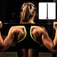 thumbnail image 4 of FUTUREORYY 1Pack Weight Plate Rack Black Steel for Athletes Gym Storage, 4 of 8
