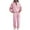 Pink, variant on 2 Piece Sets for Women Casual Linen Pants Set for Women Women's Fashion Zipper Lapel Solid Color Long Sleeve Casual Suit reorder items