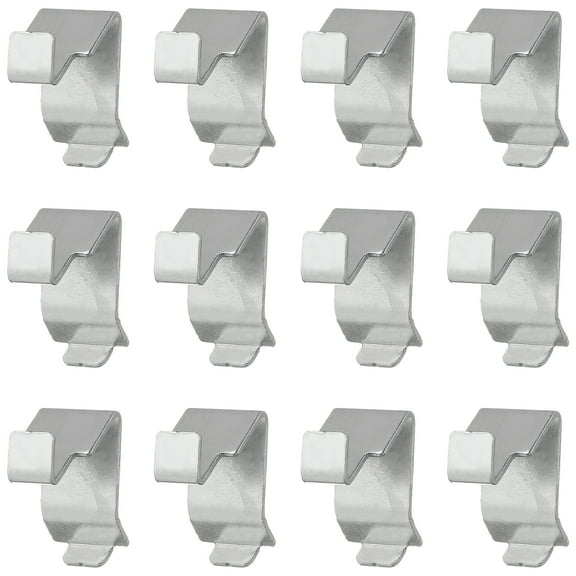 12 Pcs Kitchen Shelf Support Metal Cabinet Clips Duty File Accessories
