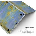 thumbnail image 6 of DesignSkinz Blue Metal with Gold Rust Full-Body Skin Decal Wrap Cover for MacBook Pro 15" with Touch Bar (A1707/A1990), 6 of 9