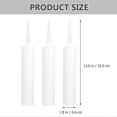 thumbnail image 3 of 6pcs Empty Caulk Tubes Refillable Sealant Caulking Tubes Portable Caulking Tubes, 3 of 3