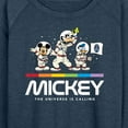 thumbnail image 3 of Mickey & Friends - Mickey Universe Calling - Women's Lightweight French Terry Long Sleeve Shirt, 3 of 5