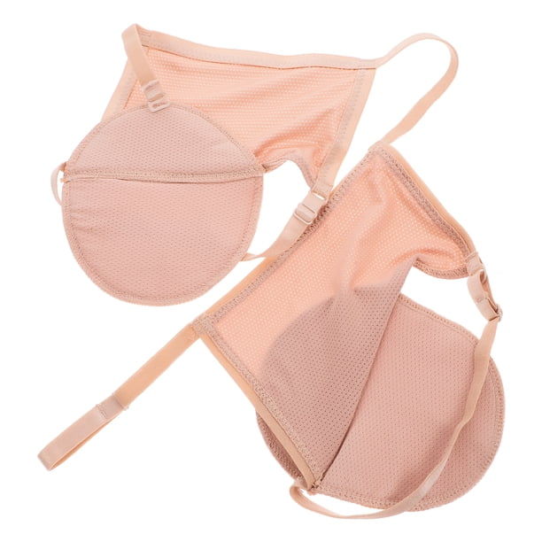 Almohadilla para el sudor de las axilas, protector absorbente para el sudor, reutilizable, transpirable, lavable, protector para el sudor de las axilas para hombres, verano