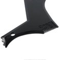 thumbnail image 3 of Beard Shaping Styling Template Comb Men's Beard Comb Beard Shaper Transparent Mustache Trim Comb Tool, 3 of 5