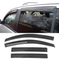 thumbnail image 2 of Ikon Motorsports Compatible with 04-16 Nissan Armada Acrylic Window Visors Vent Windshield Deflector Rain Guard 4Pc Set Outside Mount 2004 2005 2006 2007 2008 2009 2010 2011 2012 2013 2014 2015 2016, 2 of 8