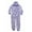 Snowflake - Lilac, variant on Just Love Jumpsuit for Kids Pajamas 65613-10540-LIL-7-8 (Snowflake - Grey, Girls 10-12)