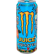 (12 Cans) Juice Monster Mango Loco, Energy + Juice, 16 fl oz