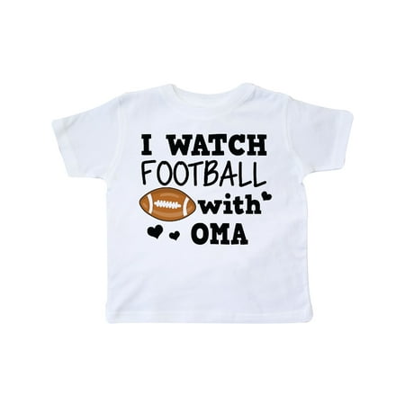 

Inktastic I Watch Football with My Oma Gift Toddler Boy Girl T-Shirt