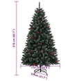 thumbnail image 4 of vidaXL Arbre de Noël Artificiel 300 LEDs 210 cm, 4 of 5
