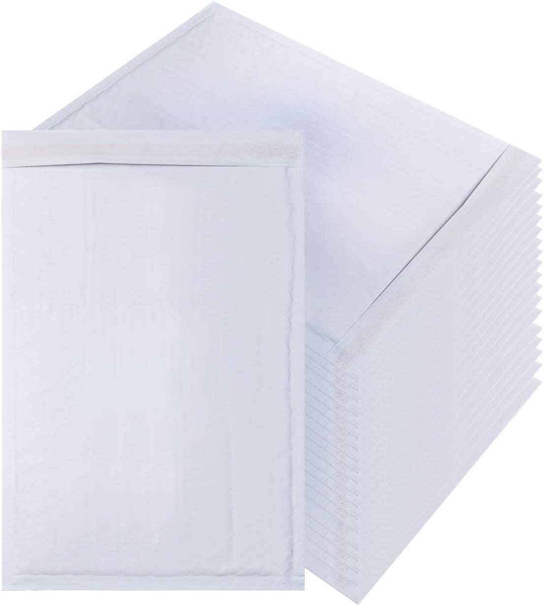 Amiff White Kraft Bubble mailers 9.5 x 13 Padded envelopes 9 1/2 x 13