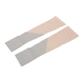 thumbnail image 4 of Cubierta de protección solar para brazo, 1 par de mangas de refrigeración con protección UV para brazo rosa, mangas para brazo con puño de medio dedo, lograr más, 4 of 8